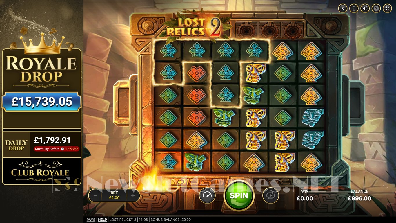 Lost Relics 2 Slot Slot Image in Demo - pic. 3
