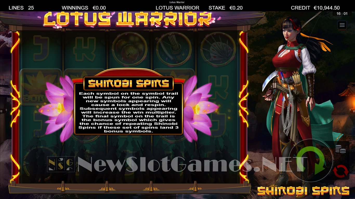 Lotus Warrior Slot Slot Image in Demo - pic. 10