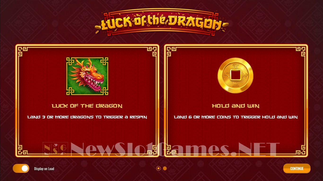 Luck of the Dragon Slot Demo Image