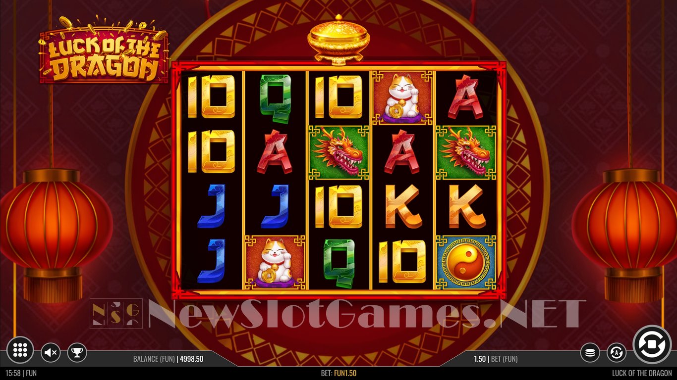 Luck of the Dragon Slot Slot Image in Demo - pic. 2