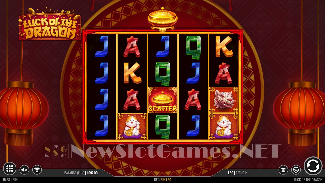 Luck of the Dragon Slot Slot Image in Demo - pic. 3