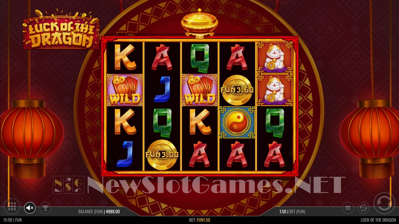 Luck of the Dragon Slot Slot Image in Demo - pic. 4