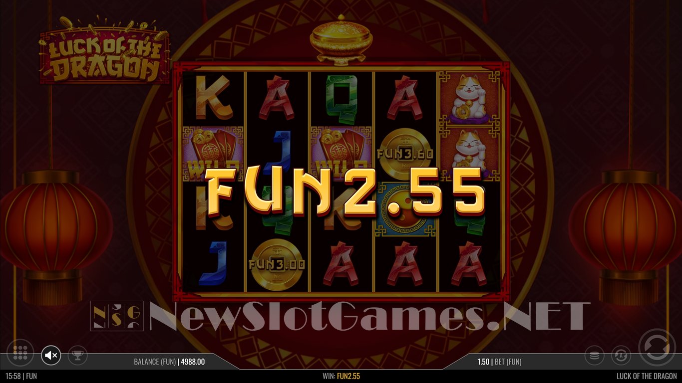 Luck of the Dragon Slot Slot Image in Demo - pic. 5