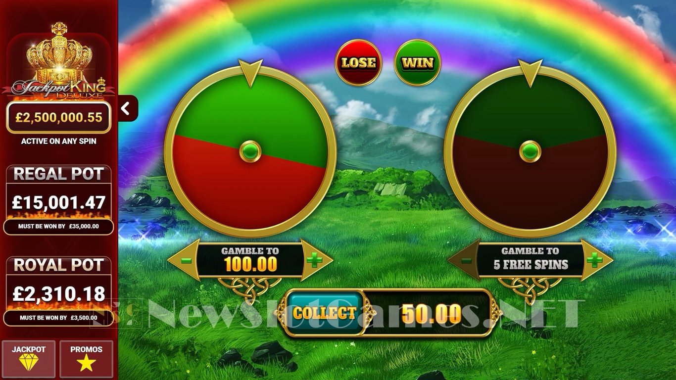 Luck O The Irish 7s Jackpot King Slot Demo Image