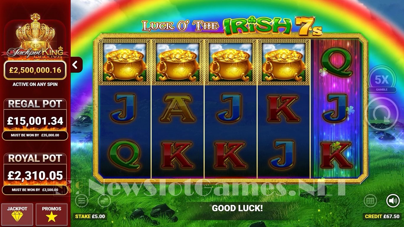 Luck O The Irish 7s Jackpot King Slot Slot Image in Demo - pic. 2