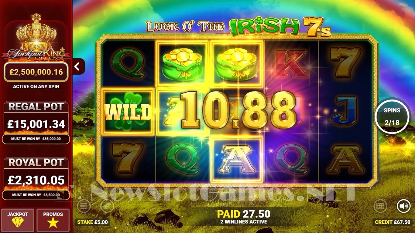 Luck O The Irish 7s Jackpot King Slot Slot Image in Demo - pic. 4