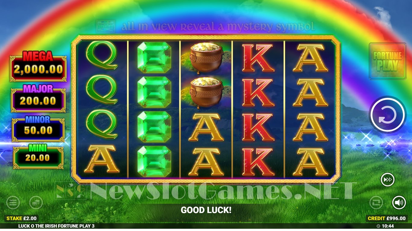 Luck O The Irish Fortune Play 3 Slot Slot Image in Demo - pic. 2