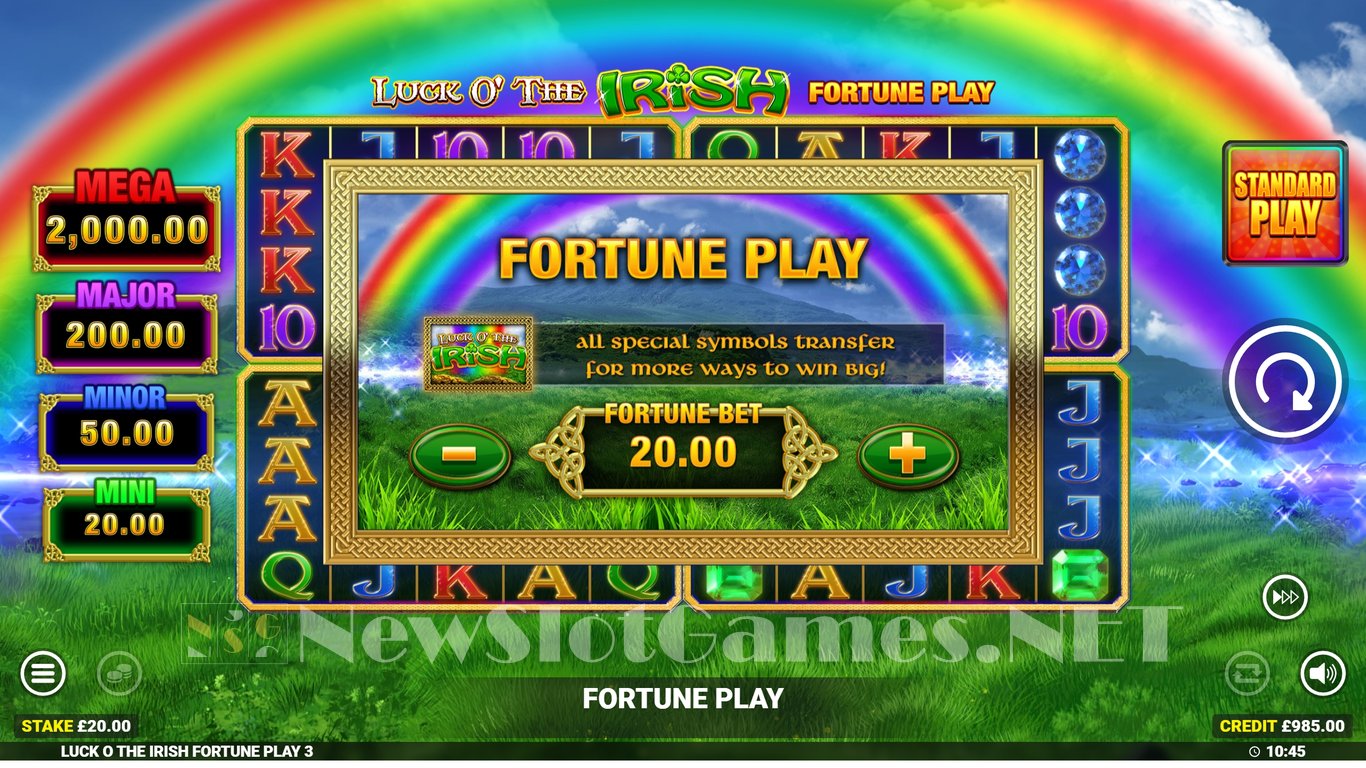 Luck O The Irish Fortune Play 3 Slot Slot Image in Demo - pic. 5