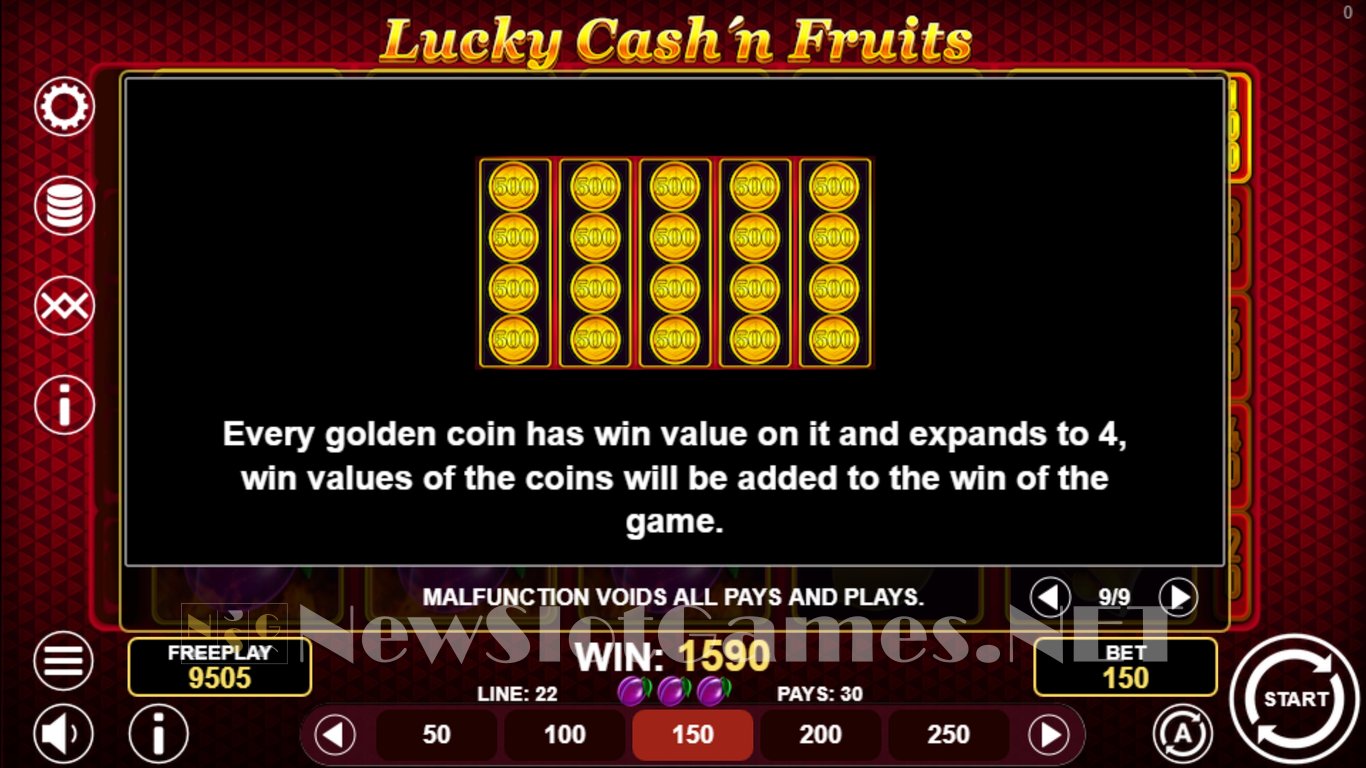 Lucky Cashn Fruits Slot Slot Image in Demo - pic. 7