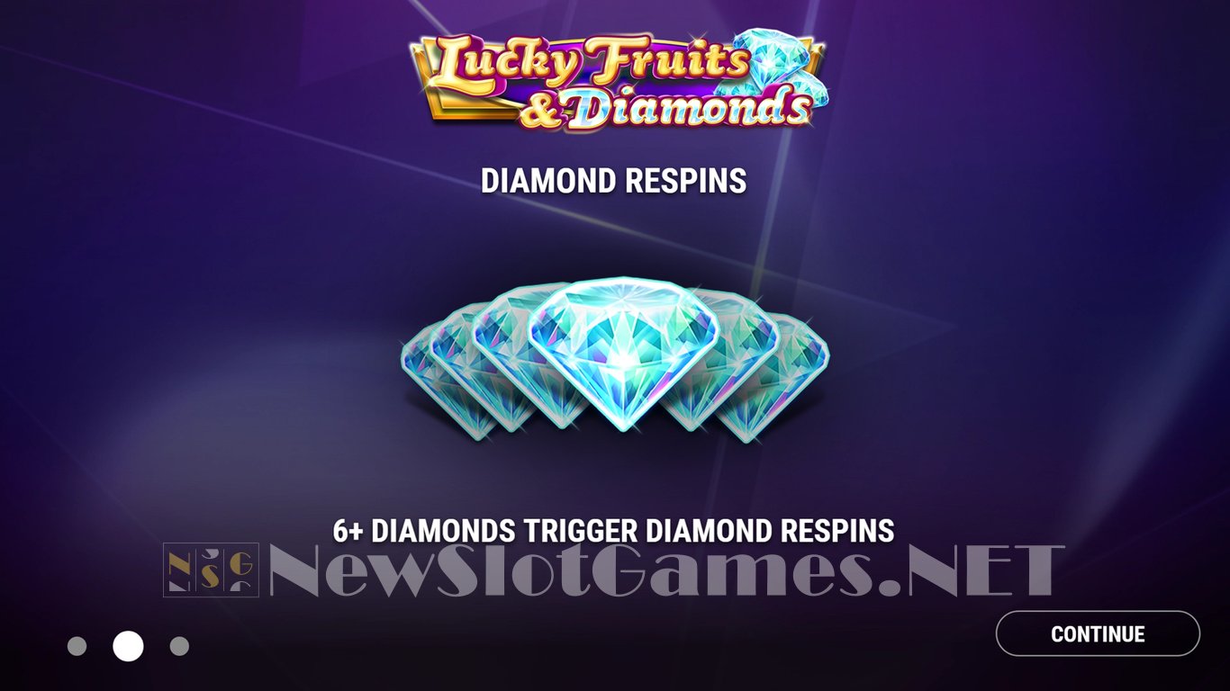 Lucky Fruits & Diamonds Slot Demo Image