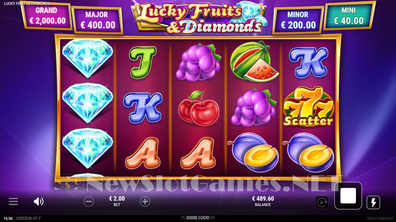 Lucky Fruits & Diamonds Slot Slot Image in Demo - pic. 5