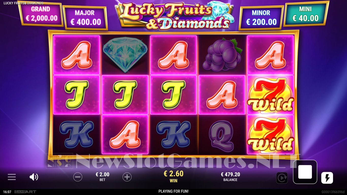 Lucky Fruits & Diamonds Slot Slot Image in Demo - pic. 8