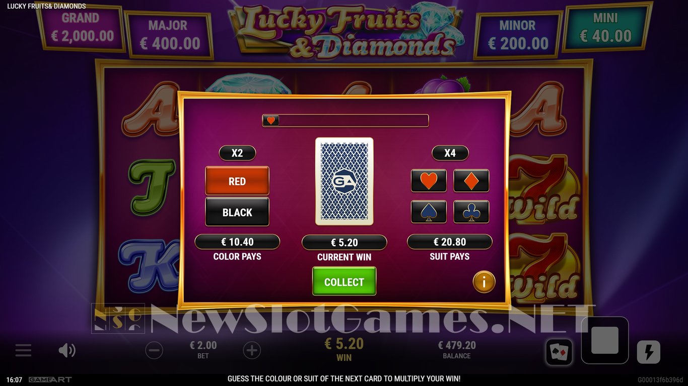 Lucky Fruits & Diamonds Slot Slot Image in Demo - pic. 9