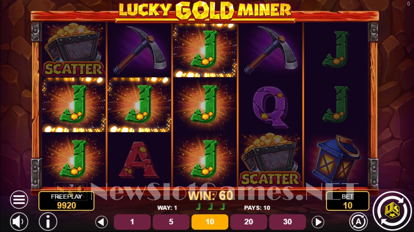 Lucky Gold Miner Slot Slot Image in Demo - pic. 7
