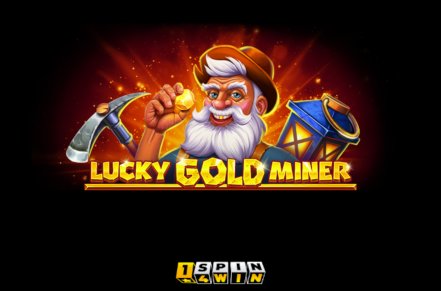 Lucky Gold Miner Slot Logo
