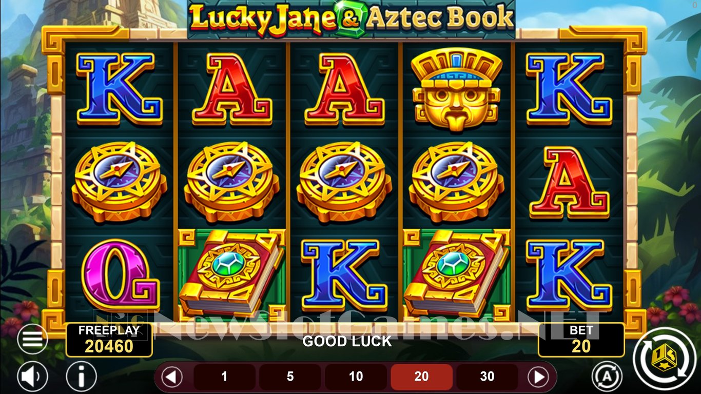 Lucky Jane and Aztec Book Slot Slot Image in Demo - pic. 3