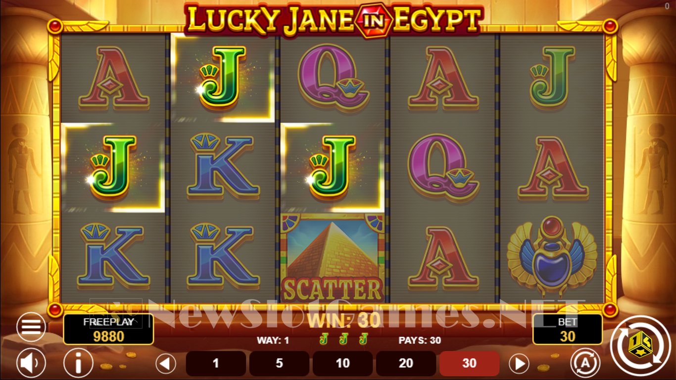 Lucky Jane in Egypt Slot Slot Image in Demo - pic. 4
