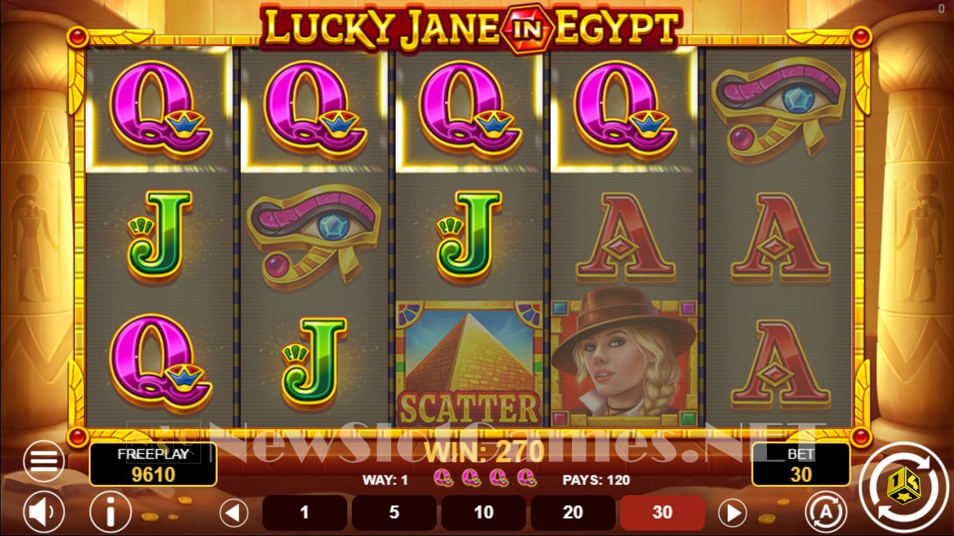 Lucky Jane in Egypt Slot Slot Image in Demo - pic. 6