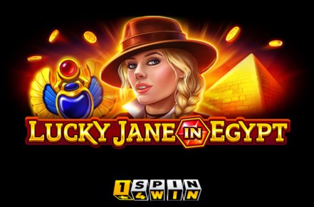 Lucky Jane in Egypt Slot Logo