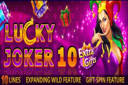 Lucky Joker 10 Extra Gifts Slot Logo