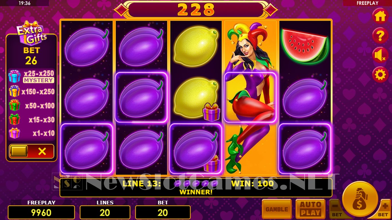 Lucky Joker 20 Extra Gifts Slot Slot Image in Demo - pic. 3