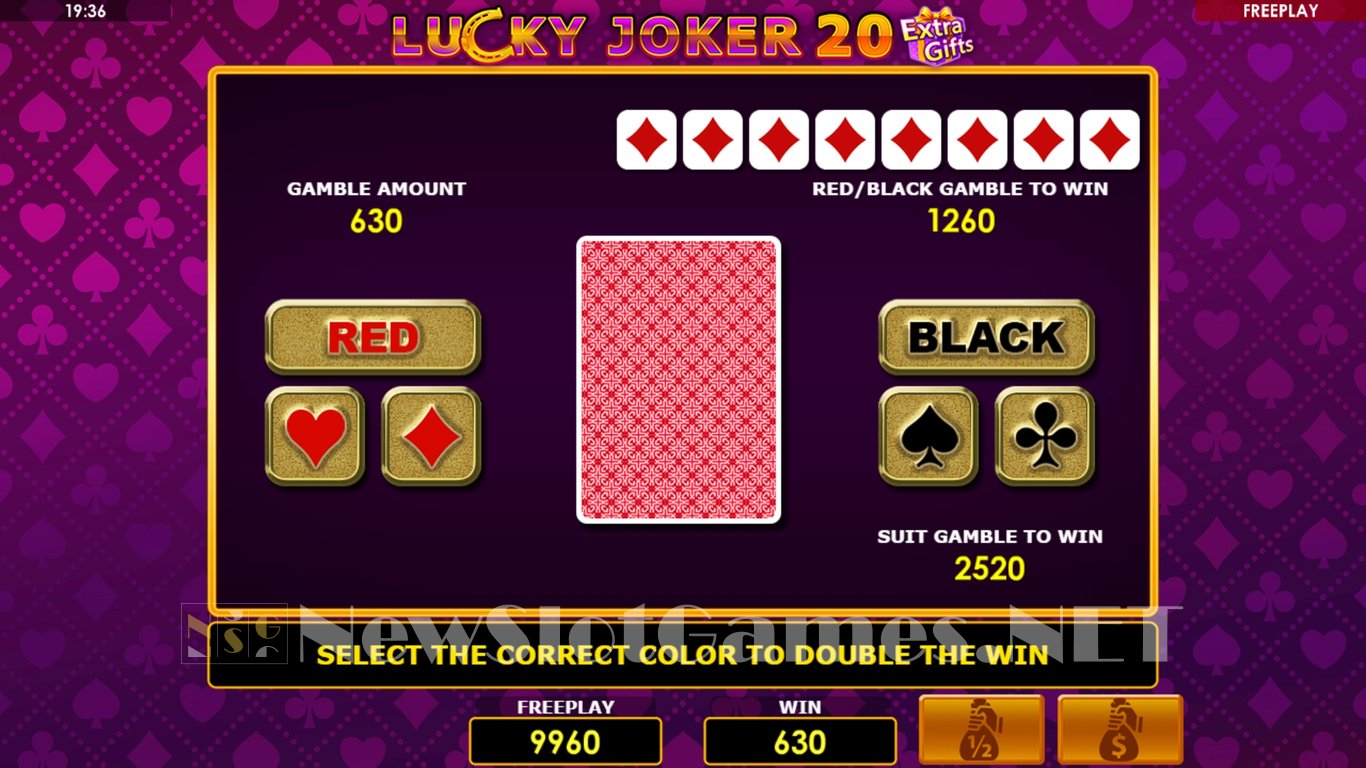 Lucky Joker 20 Extra Gifts Slot Slot Image in Demo - pic. 4