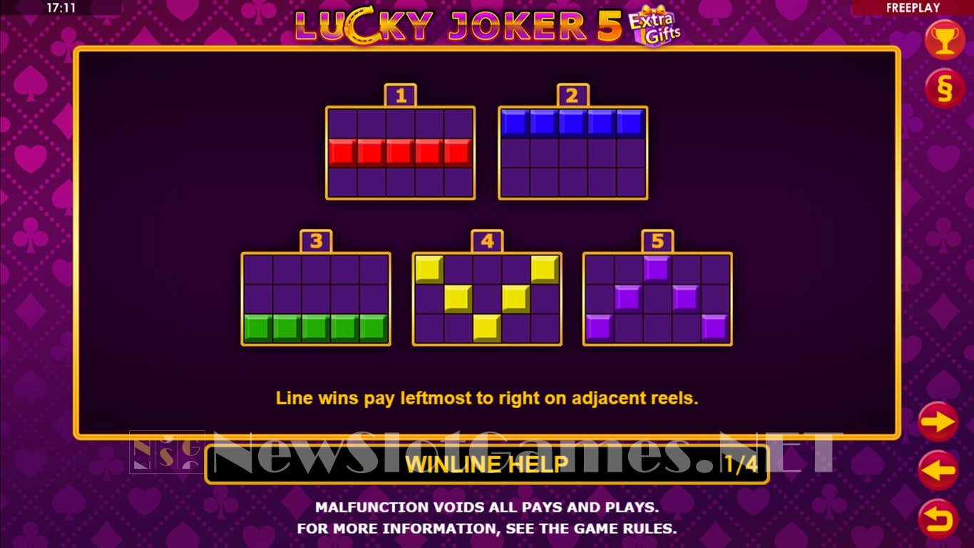 Lucky Joker 5 Extra Gifts Slot Slot Image in Demo - pic. 6