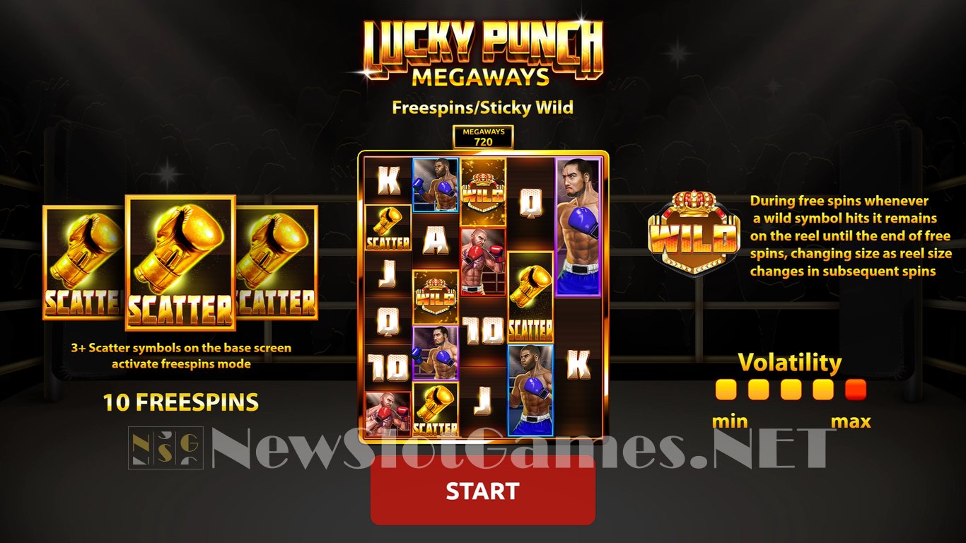 Lucky Punch Megaways Slot Demo Image