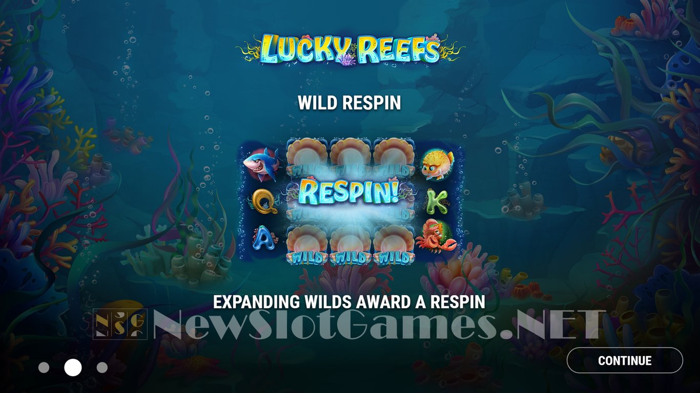 Lucky Reefs Slot Demo Image