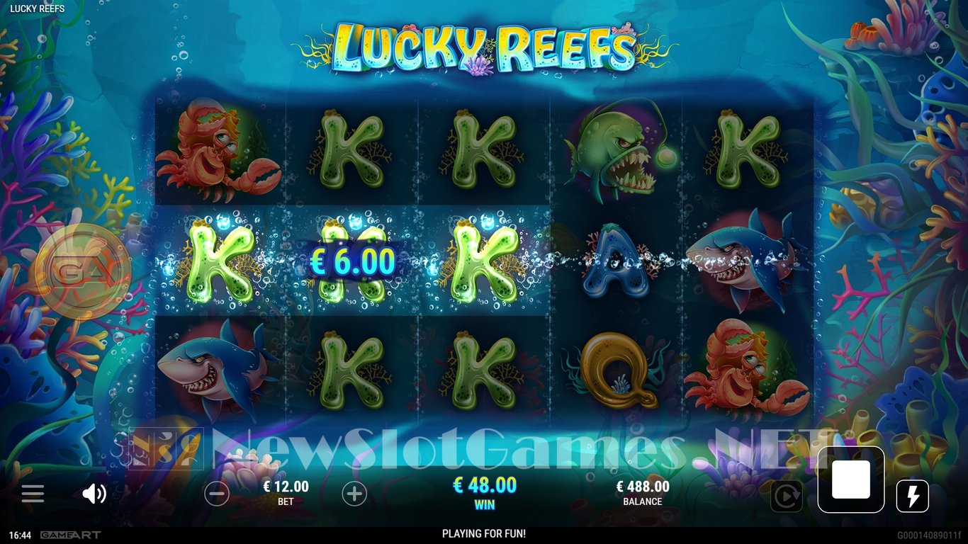 Lucky Reefs Slot Slot Image in Demo - pic. 2