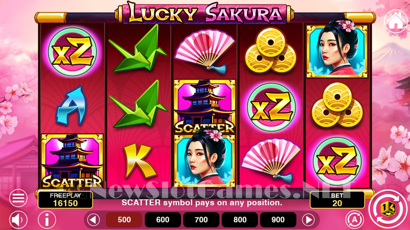 Lucky Sakura Slot Demo Image