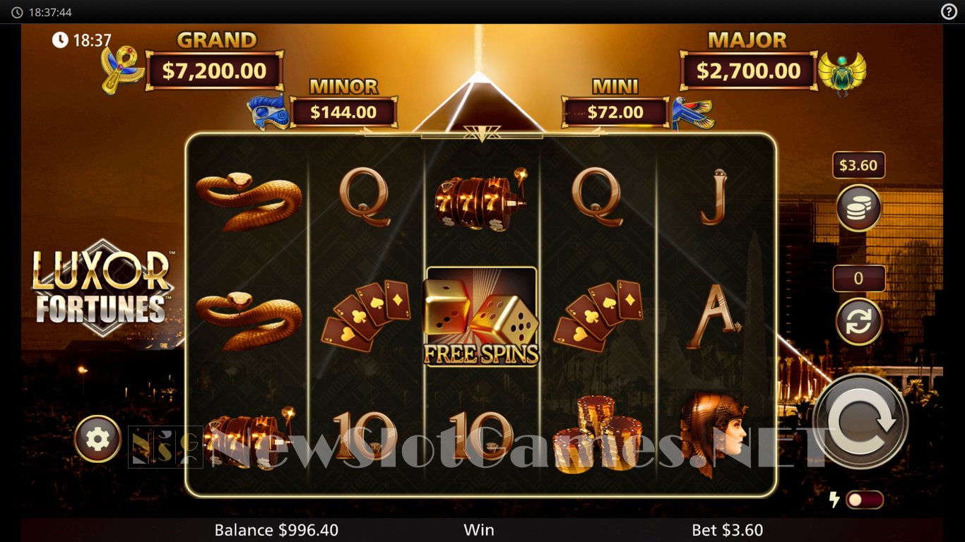 Luxor Fortunes Slot Slot Image in Demo - pic. 2