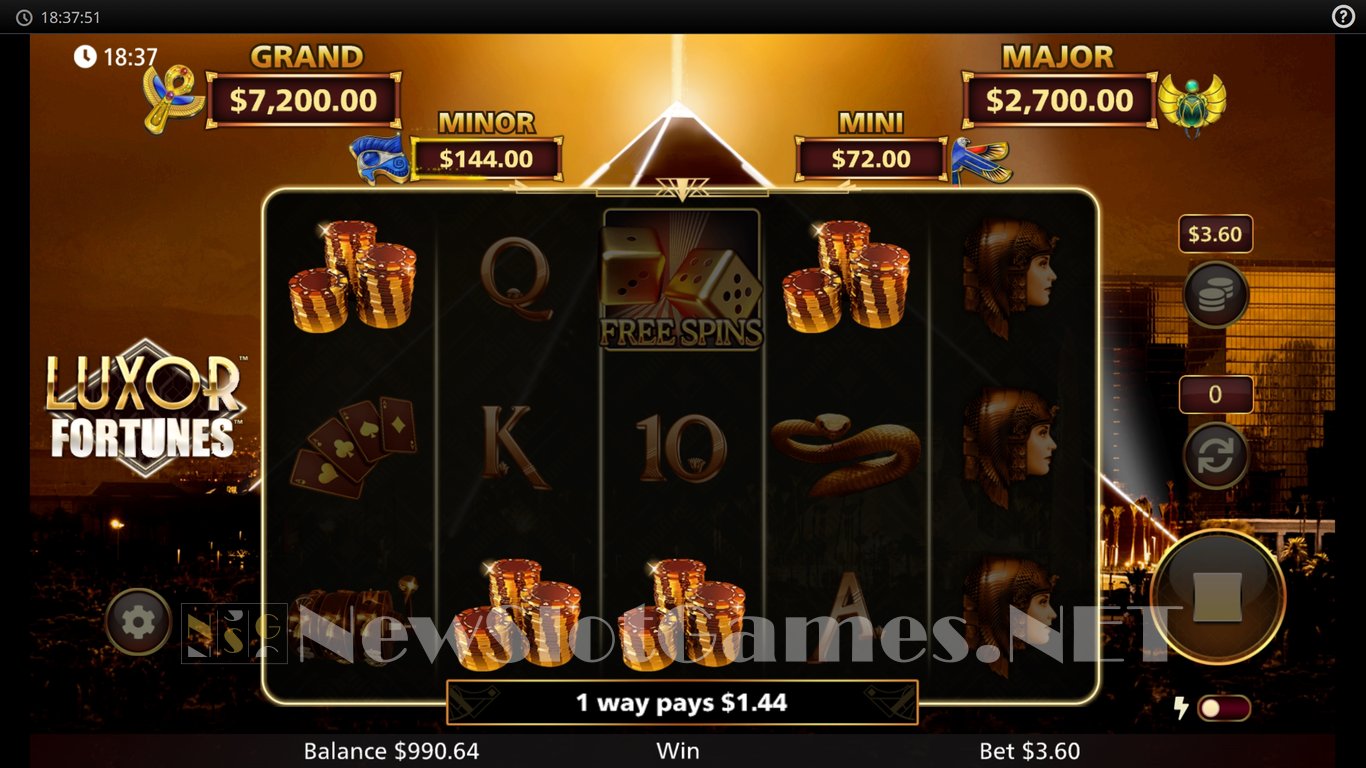Luxor Fortunes Slot Slot Image in Demo - pic. 3