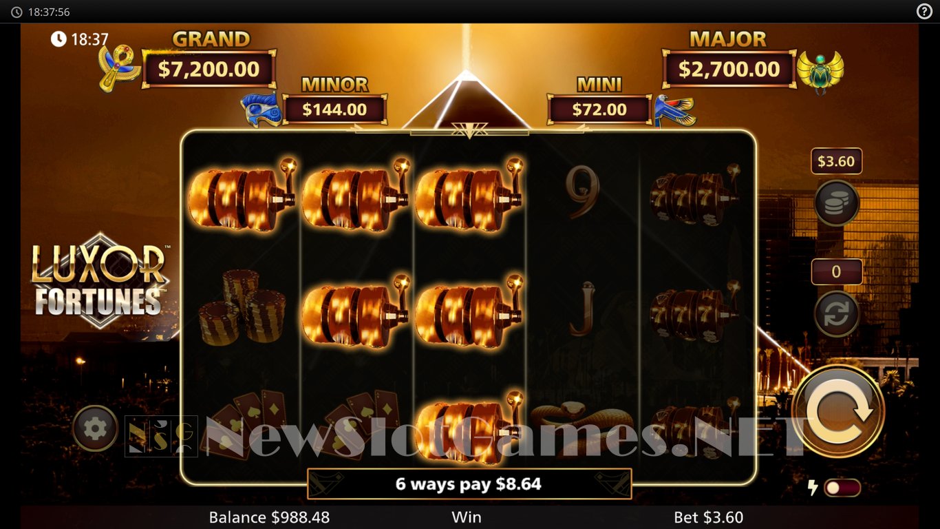 Luxor Fortunes Slot Slot Image in Demo - pic. 4