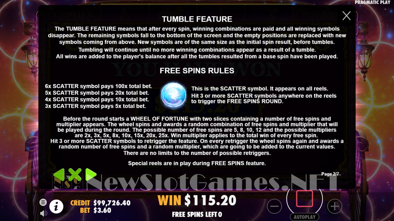 Madame Mystique Megaways Slot Slot Image in Demo - pic. 16