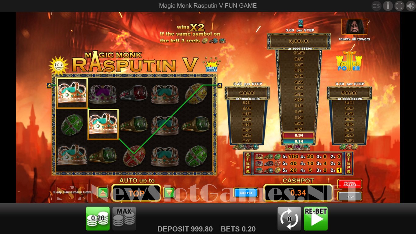 Magic Monk Rasputin V Slot Slot Image in Demo - pic. 2