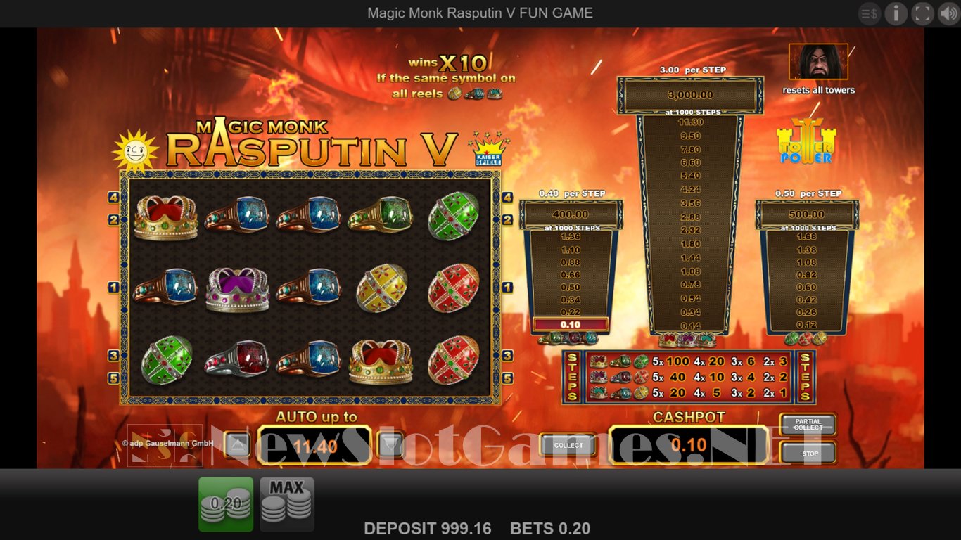 Magic Monk Rasputin V Slot Slot Image in Demo - pic. 5