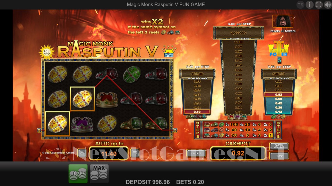 Magic Monk Rasputin V Slot Slot Image in Demo - pic. 6