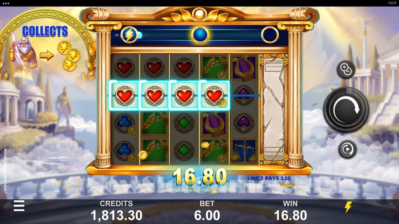 Magnificent Power Zeus Slot Slot Image in Demo - pic. 2