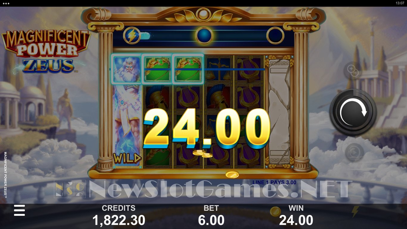 Magnificent Power Zeus Slot Slot Image in Demo - pic. 7