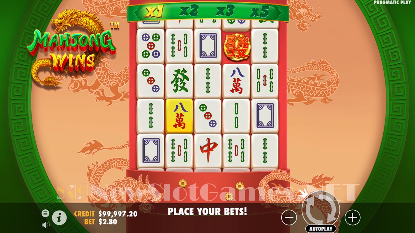 Mahjong Wins Slot Demo Image