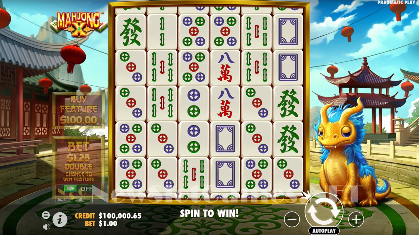 Mahjong X Slot Slot Image in Demo - pic. 2