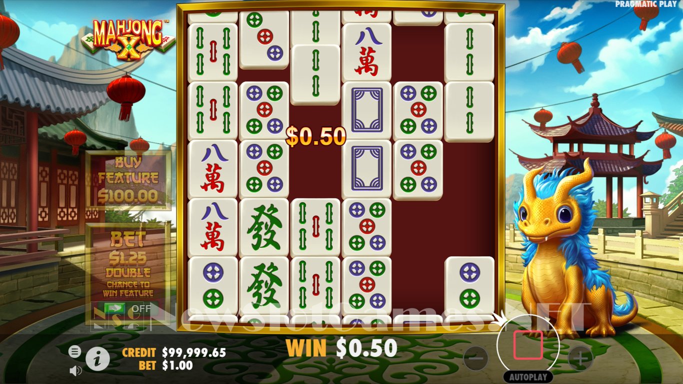 Mahjong X Slot Slot Image in Demo - pic. 3