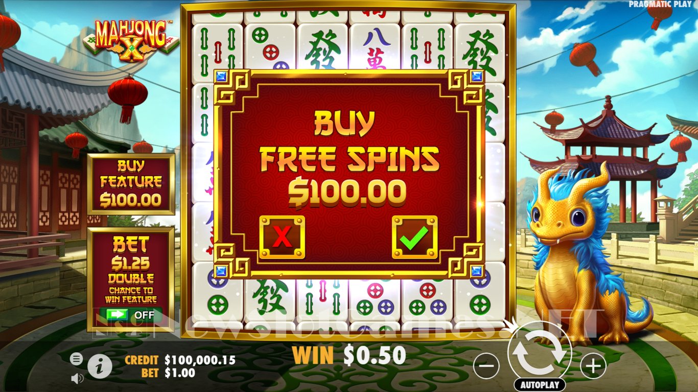 Mahjong X Slot Slot Image in Demo - pic. 4