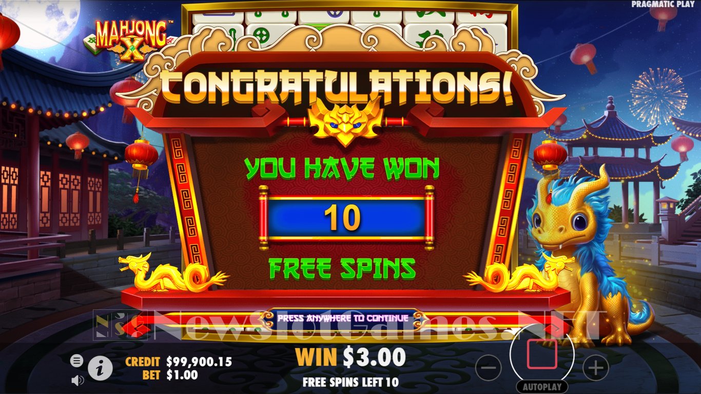 Mahjong X Slot Review & Demo by Pragmatic Play - Play Free Online