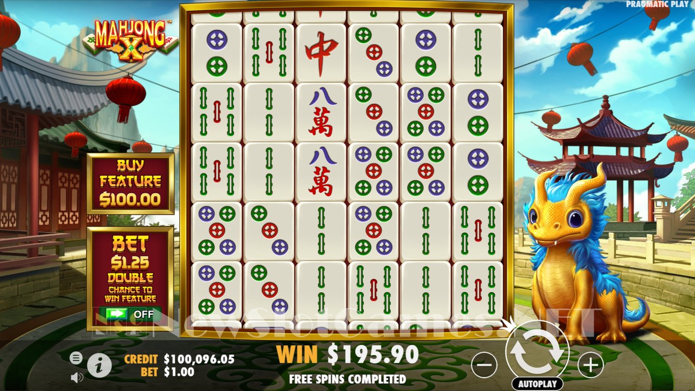 Mahjong X Slot Slot Image in Demo - pic. 9