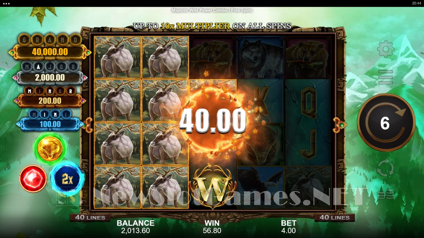 Majestic Wilds Power Combo Slot Slot Image in Demo - pic. 7