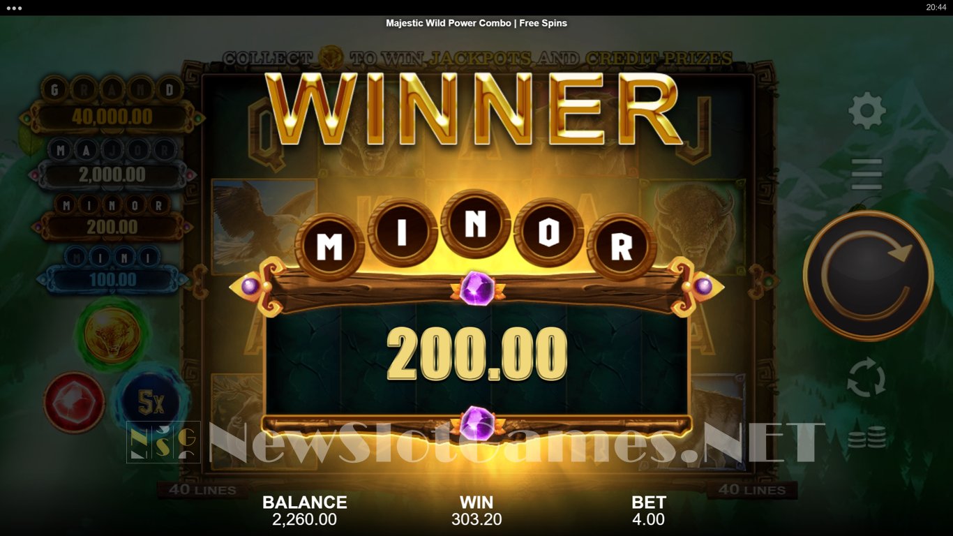 Majestic Wilds Power Combo Slot Slot Image in Demo - pic. 8