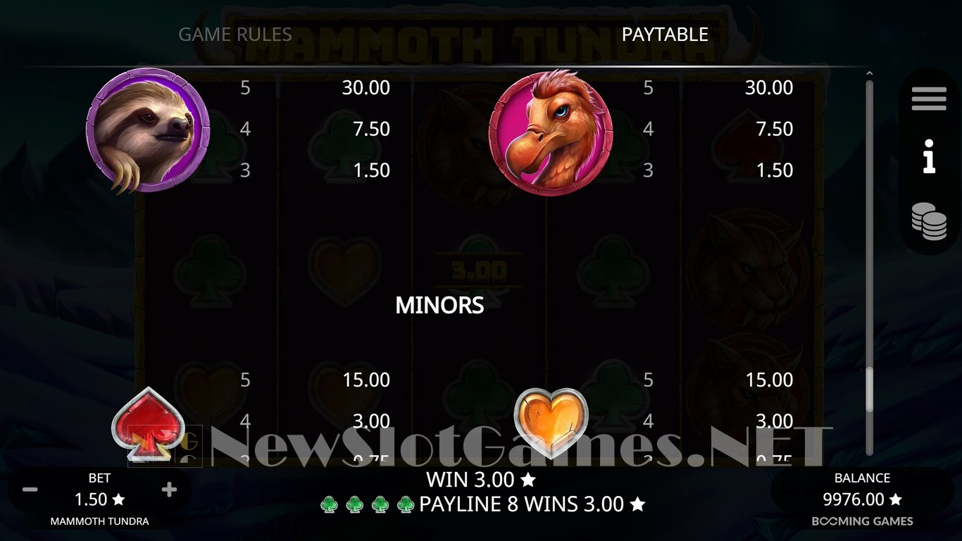 Mammoth Tundra Slot Slot Image in Demo - pic. 10