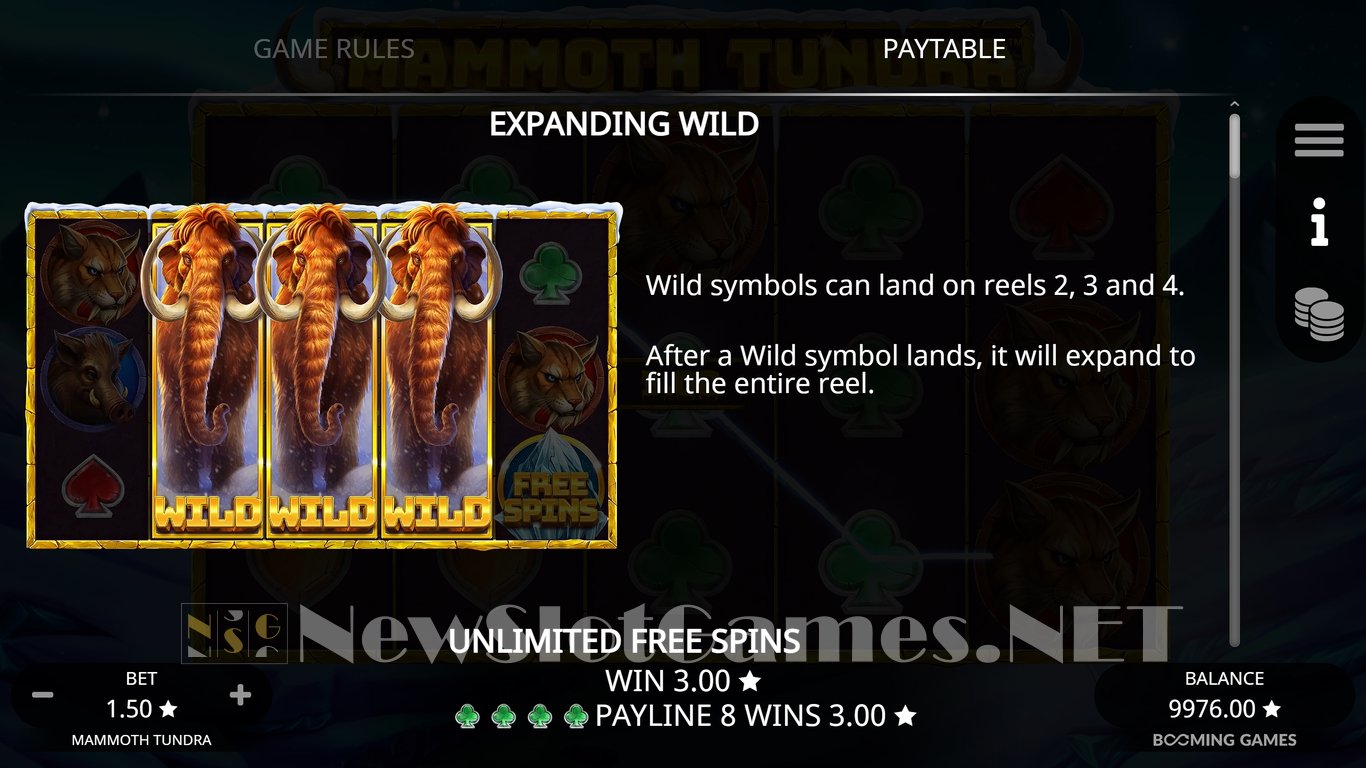 Mammoth Tundra Slot Slot Image in Demo - pic. 6